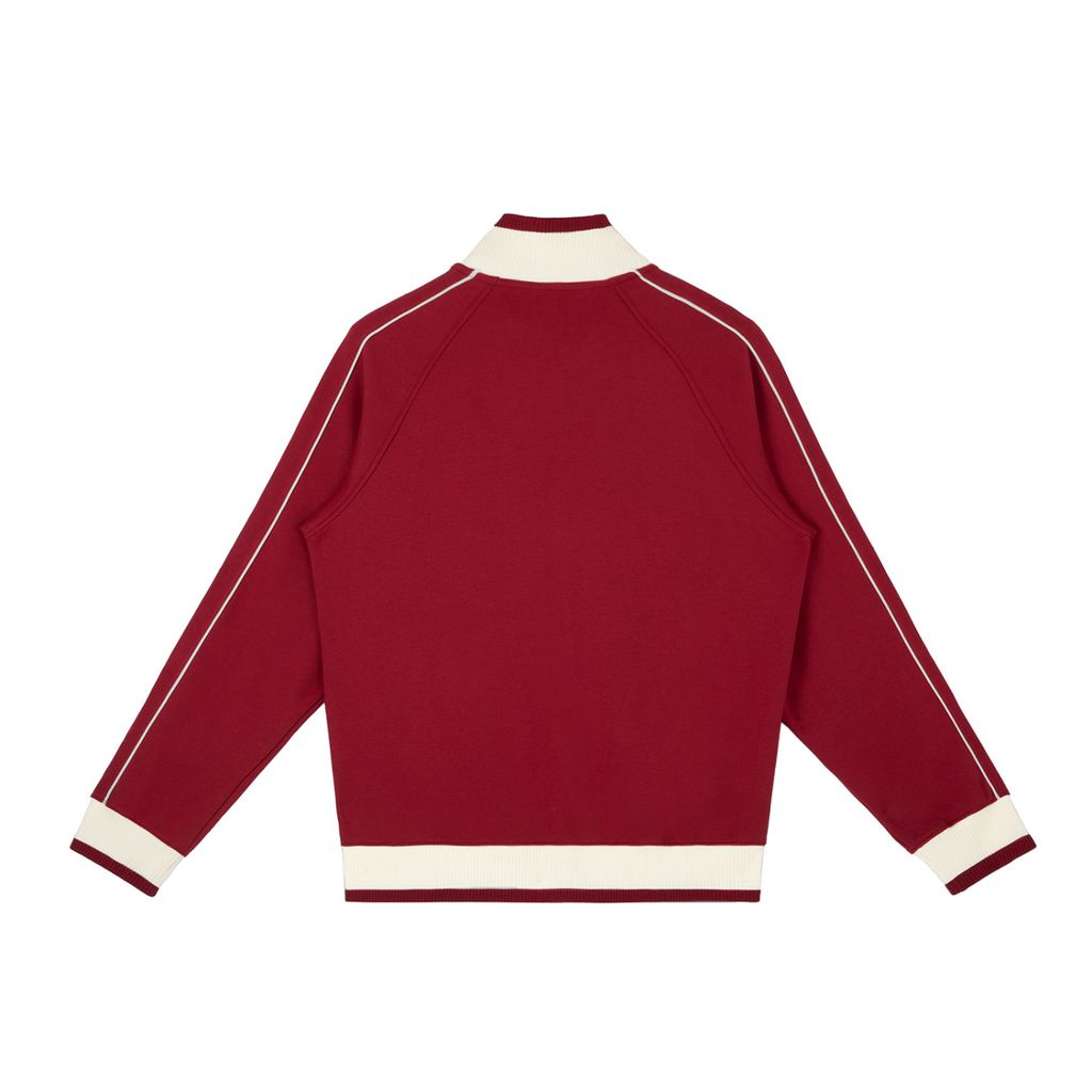 Vintage Track Jacket Black & Red