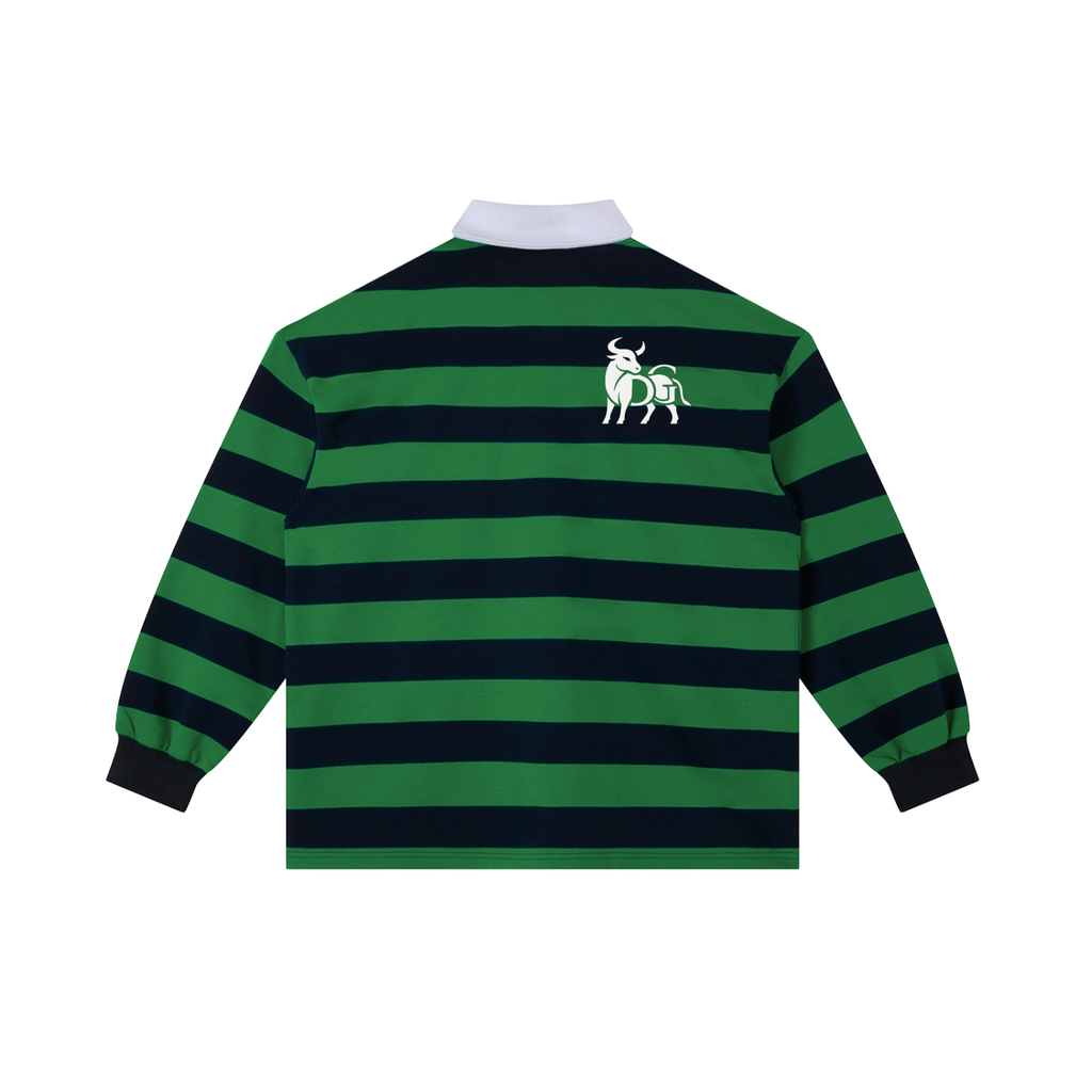 Stripe Piqué Polo