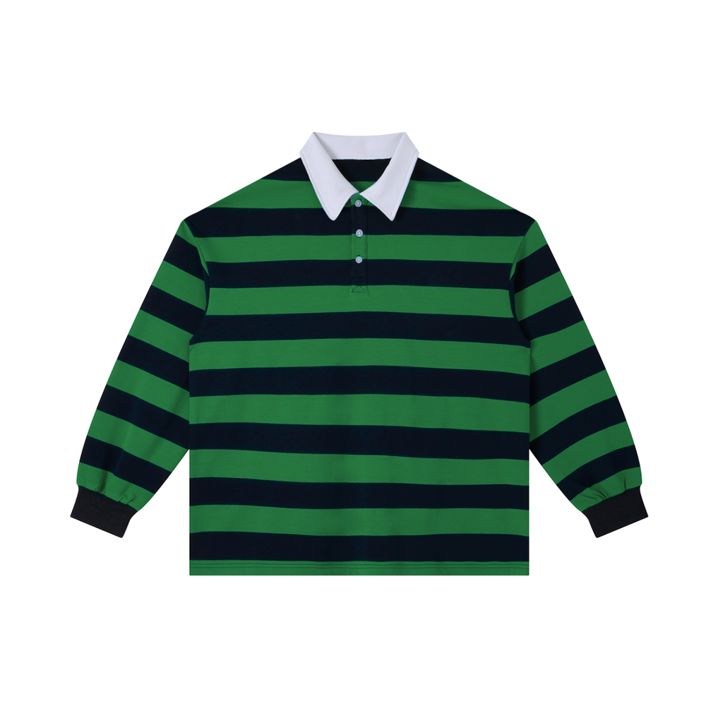 Stripe Piqué Polo