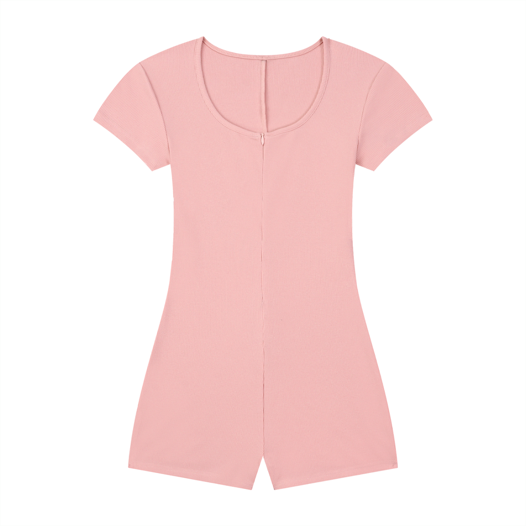 Cape Tie-Waist Romper