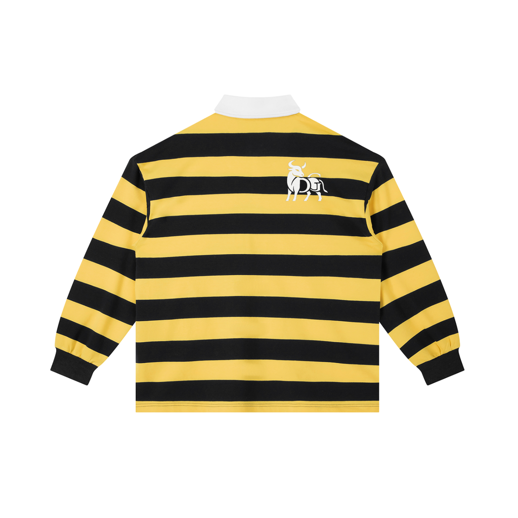Stripe Piqué Polo
