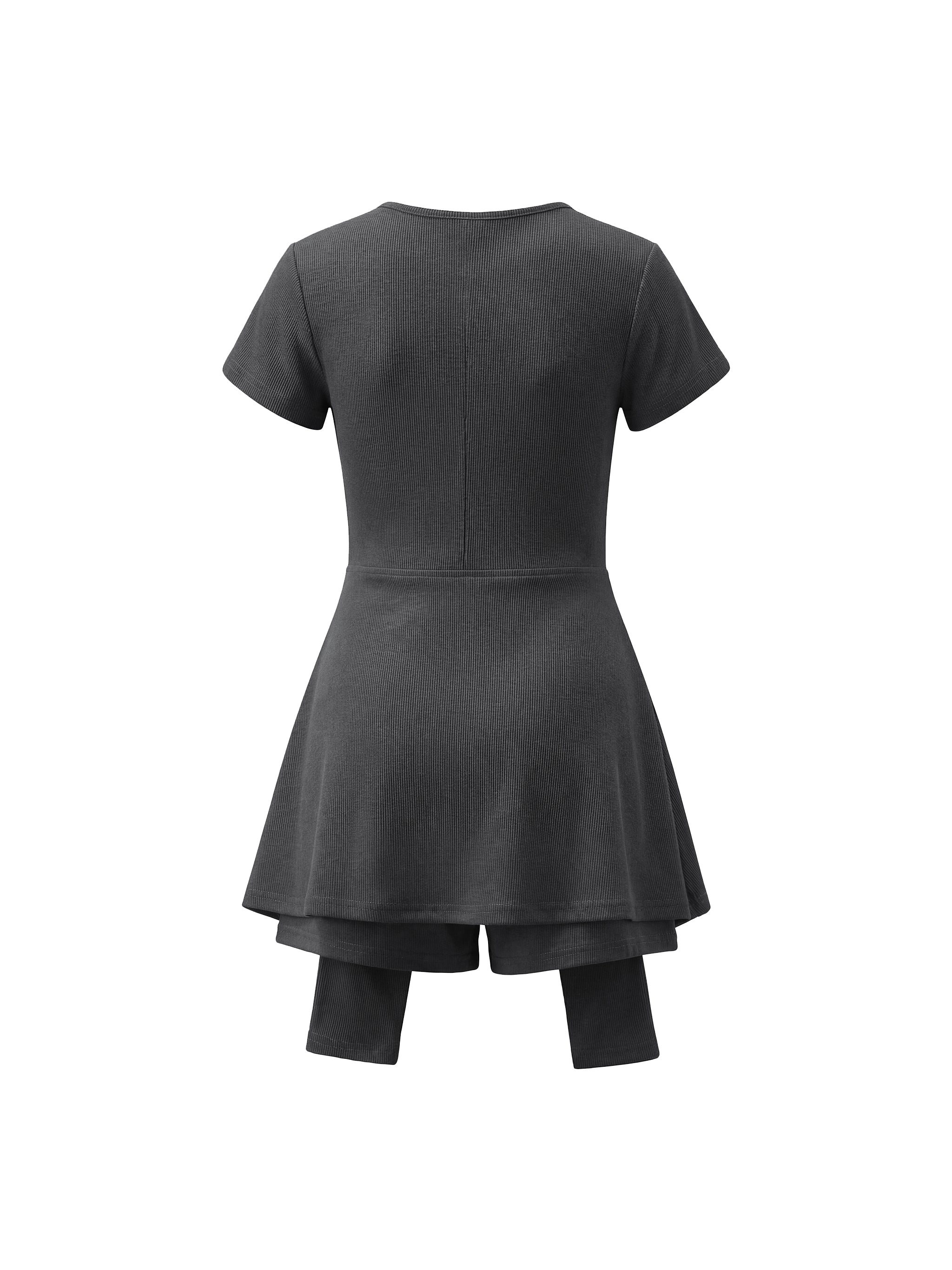Cape Tie-Waist Romper